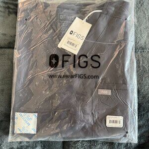 FIGS Leon Top and Tansen Jogger Scrub Set - Charcoal (BRAND NEW) (LIMITED COLOR)